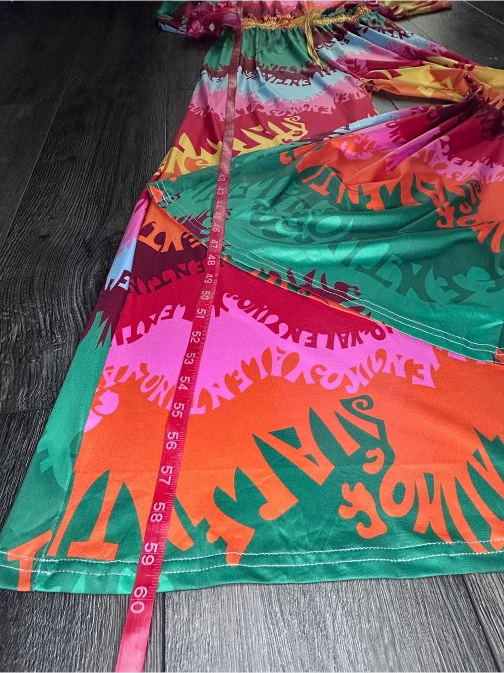NWOT Tropical Resort Palazzo Jumpsuit Colorful Cruise Vacation Statement Outfit - Picture 7 of 16